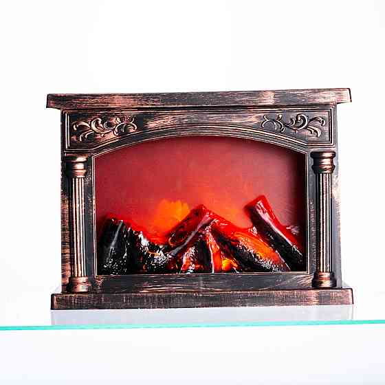 Камін-світильник декоративний з LED-підсвічуванням 12×20×27,5 (см) CR-3-3 Київ