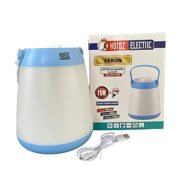 Фонарь Horoz аккумуляторный LED 15W IP20 VERON Харьков - изображение 1