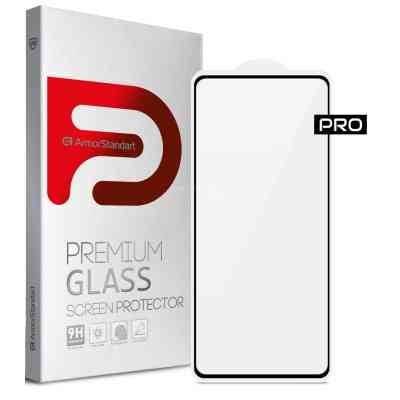 Стекло защитное Armorstandart Pro Realme C31/C35 Black (ARM61475) Винница