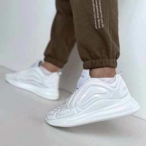 Кросівки Nike 720 Білі Чоловічі Найк з Амортизацією (розміри: 40,41,42,43,44,45) Дніпро - фото 6