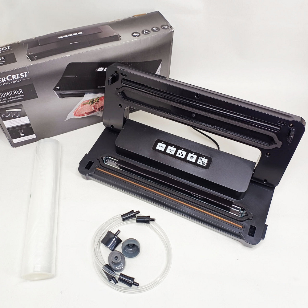 Вакууматор для хранения свежих продуктов, Вакуматор для кухни, Автоматический вакуумный упаковщик еды MK-20 Львов - изображение 9