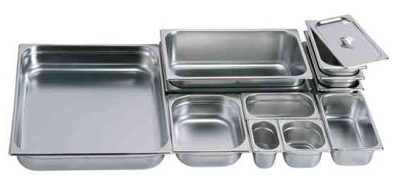 ГАСТРОЄМНІСТЬ GN 1/4 З НЕРЖАВІЮЧОЇ СТАЛІ 26,5 Х 16,2 Х 15 СМ N 1/4 (ШТ) 2787 ABA-OPT Одеса