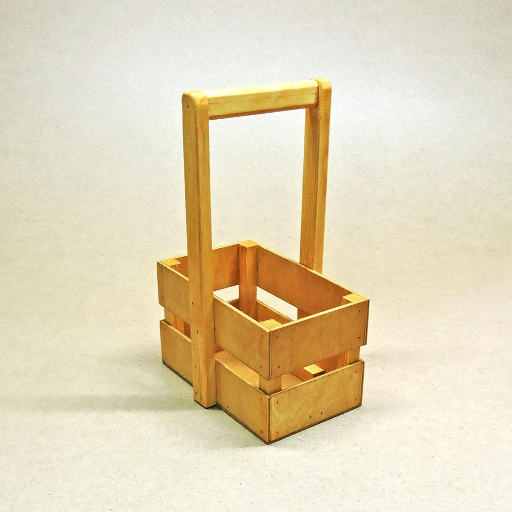 Подарунковий кошик "Шеллі 12х20" каррі Миколаїв - фото 5