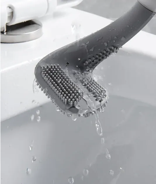 Силиконовая щетка-ершик для унитаза Toilet Brush: эффективное очищение, гигиеничность Одесса - изображение 6