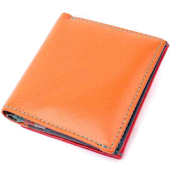 Цікавий жіночий гаманець з оригінальною монетницею з натуральної шкіри (ST Leather) Київ