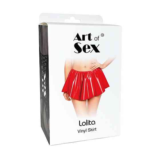 Лакована сексуальна спідниця Art of Sex - Lolita, колір чорний, XS-M Sex Aura Київ