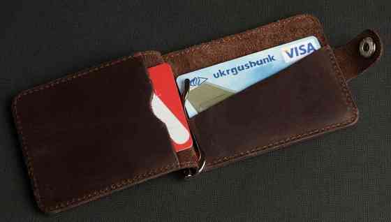 Затискач для купюр Коричневий (SHVIGEL) Київ