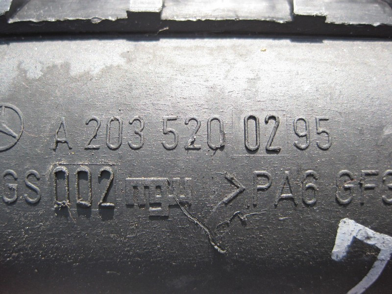 Mercedes-Benz  A2035200295 Пластикова проміжна труба наддува від інтеркулера двигуна OM646 R4 2.2 cdi Одесса - изображение 3