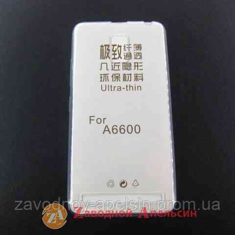 Lenovo A6600 ультратонкий чохол clear Одеса