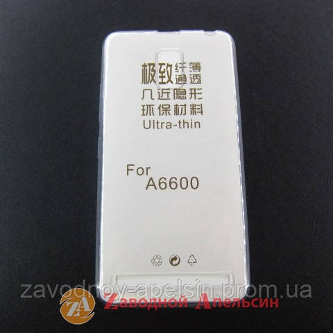 Lenovo A6600 ультратонкий чохол clear Одеса - фото 1