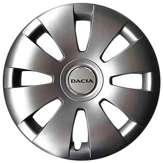 Автомобільні модельні ковпаки R16 Dacia 423 4шт, SJS, сріблясті Київ