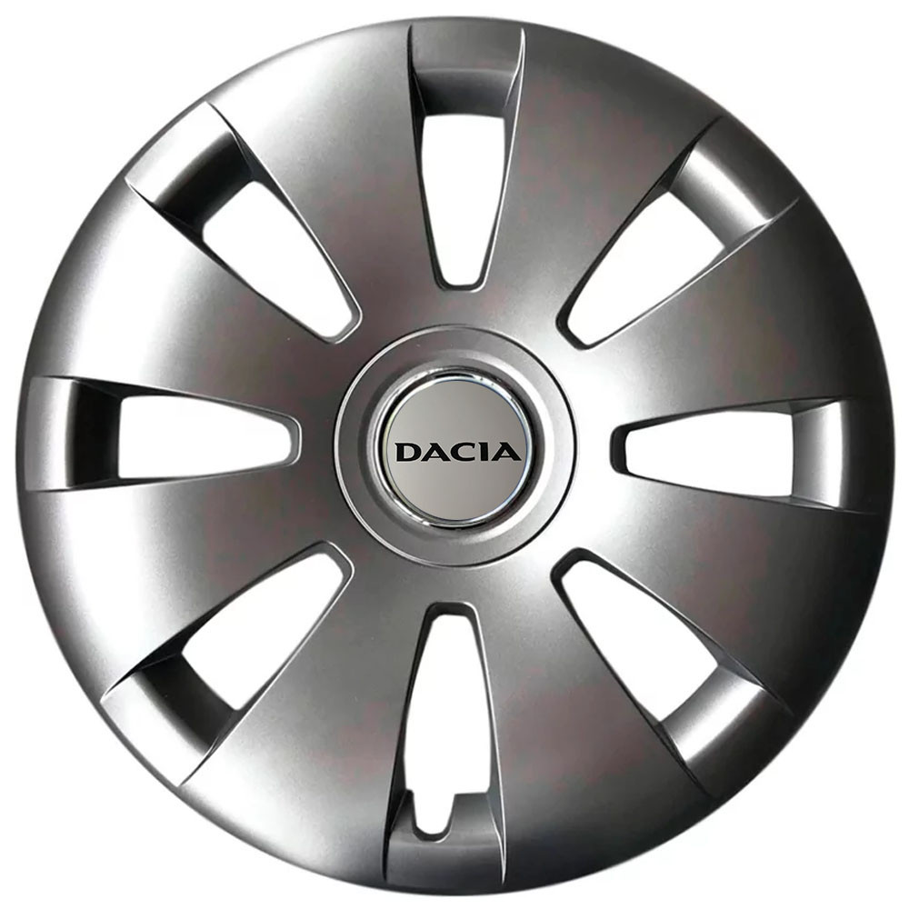 Автомобільні модельні ковпаки R16 Dacia 423 4шт, SJS, сріблясті Київ - фото 1