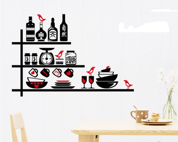 Наклейка на стену Кухонная полочка Киев - изображение 1