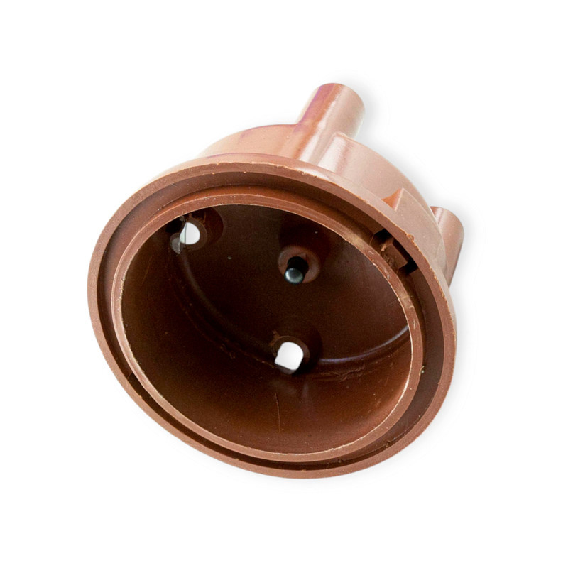 Крышка ГАЗ 24, 2410, 31029, 3110, 3302, УАЗ (крышка распределителя зажигания коричневая) трамблера Мукачево - изображение 1