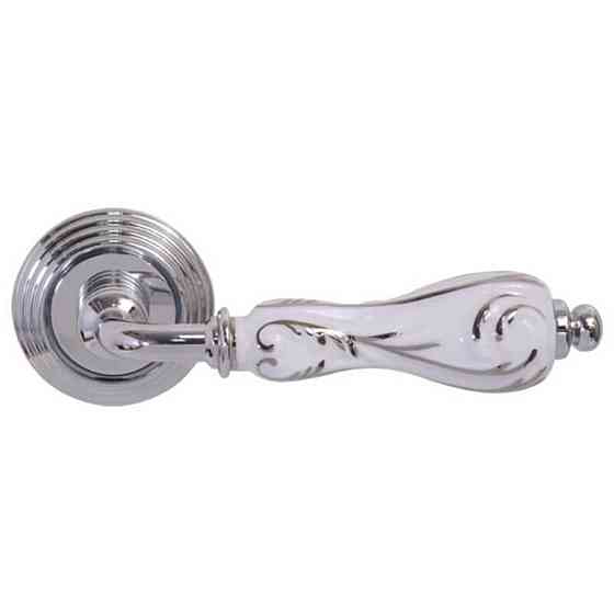 Ручка Fimet 147P-269 F04 Flora хром/фарфор R ф/з Київ