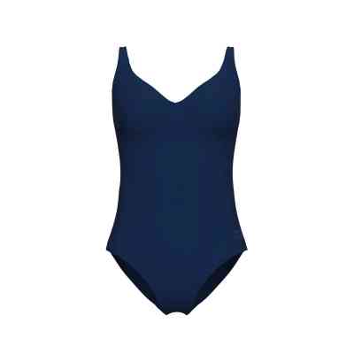 Купальник Arena Swimsuit Victoria U Back Solid 008868-700 темно-синій 44 (3468337533535) Вінниця