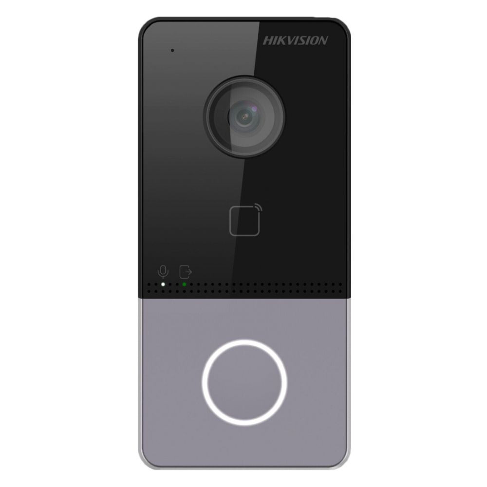 IP-відеопанель 2 Мп з Wi-Fi Hikvision DS-KV6113-WPE1(C) для IP-домофонів Київ - фото 1