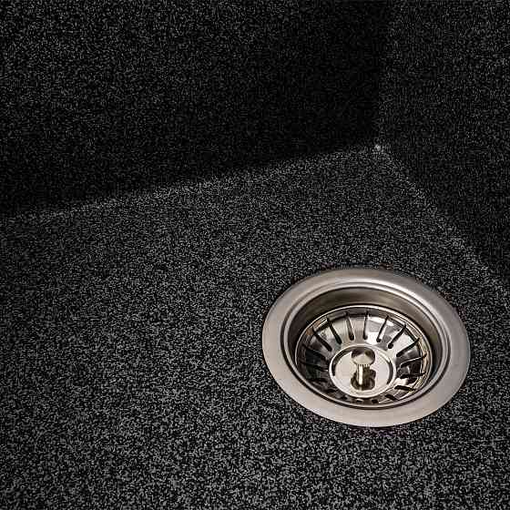 VALESO Гранітна мийка для кухні VALESO SOLID 7843 матова Графіт Київ