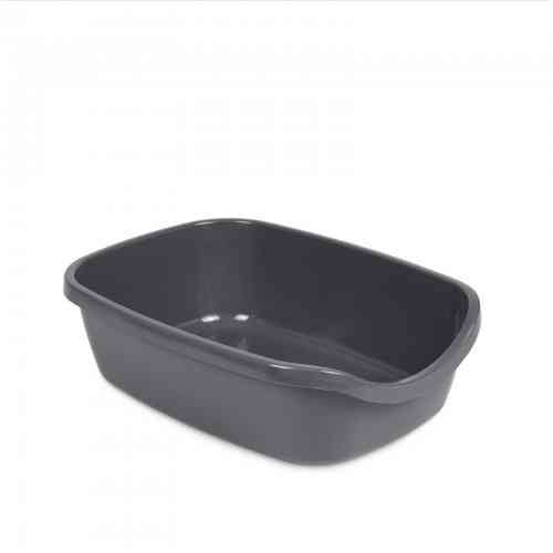 Туалет Природа «Comfort L» для кошек, 41х30х13,5 см (серый) Киев