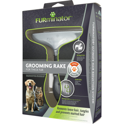 Расческа для животных FURminator NEW Грабли с вращающимися зубцами (4048422141341) Винница - изображение 1