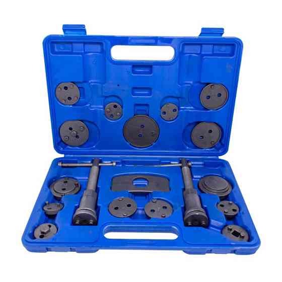 Набір інструментів для обслуговування гальмівних циліндрів 18пр. (право/лівий привід), в кейсі Одеса