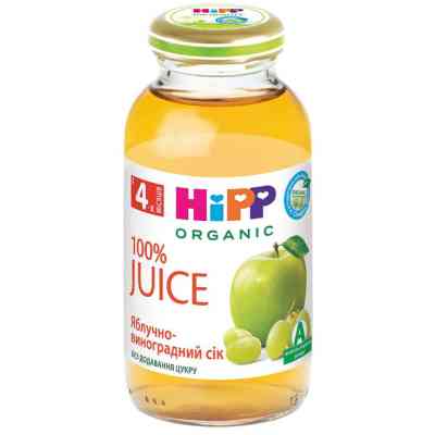 Сік дитячий HiPP яблучно-виноградний 200 мл (9062300102472) Вінниця