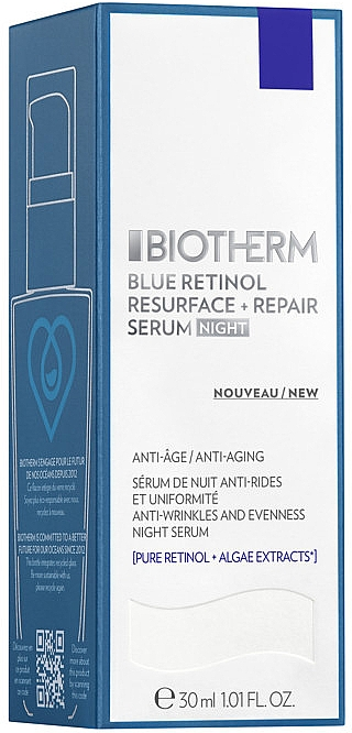 Ночная сыворотка для лица Biotherm Blue Retinol Serum Night 30ml Славянск - изображение 2