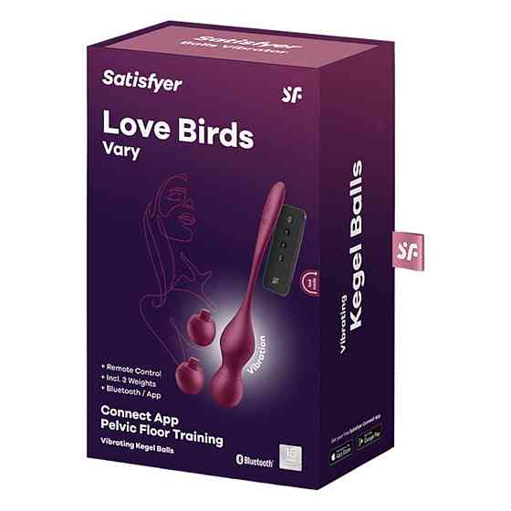 Вагинальные шарики Love Birds Vary Connect App Sex Aura Киев