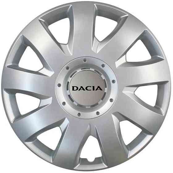 Автомобильные модельные колпаки R15 Dacia 311 4шт, SJS, серебряные Киев