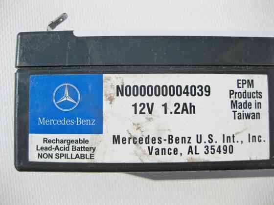 Mercedes-Benz  N000000004039 Резервна додаткова акумуляторна батарея Backup АКБ Одеса