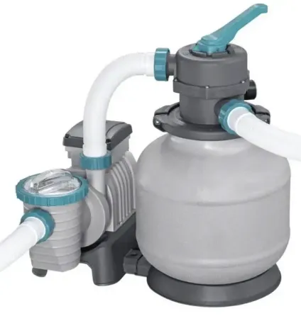 Каркасный круглый бассейн 549х132 см на 26 000 л с фильтр-насосом, лестницей, тентом Bestway 561KC Коломия