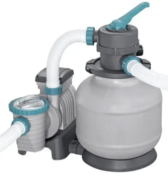 Каркасный круглый бассейн 549х132 см на 26 000 л с фильтр-насосом, лестницей, тентом Bestway 561KC Коломия - фото 4