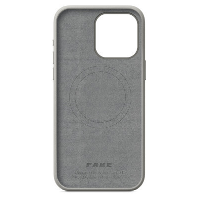 Чехол для мобильного телефона Armorstandart FAKE Leather Case Apple iPhone 15 Pro Max Grey (ARM76307) Винница - изображение 2