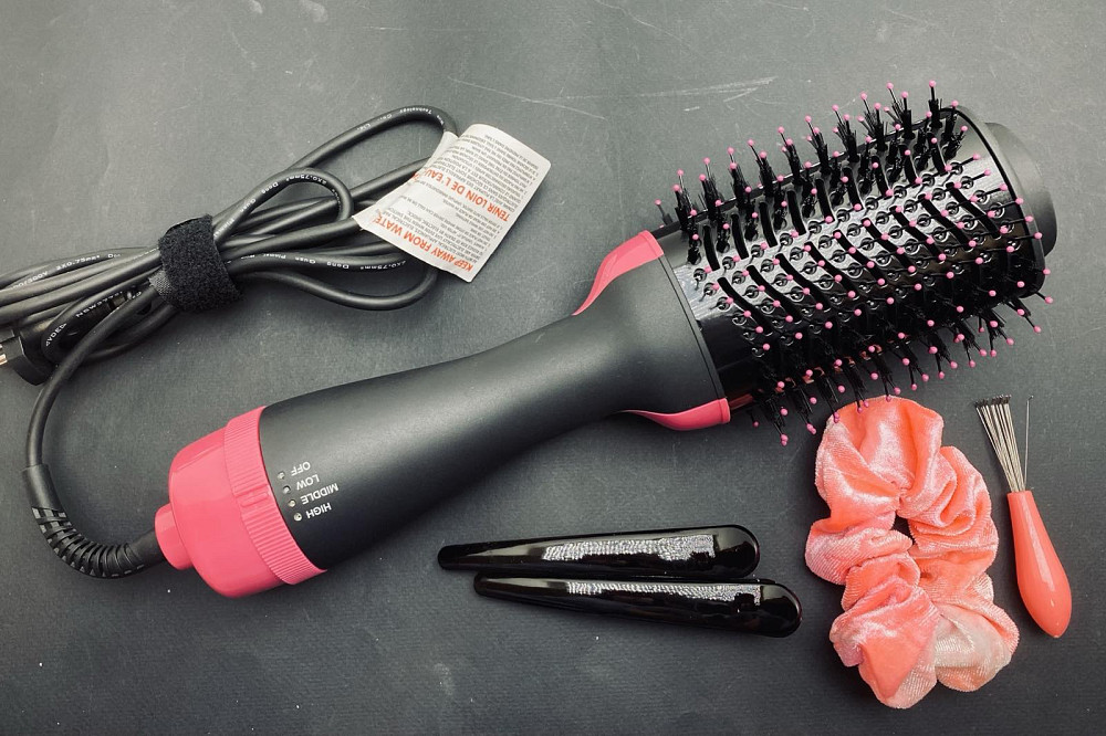 Фен-щітка гребінець 3 в 1 Dee Banna Луцьк - фото 3