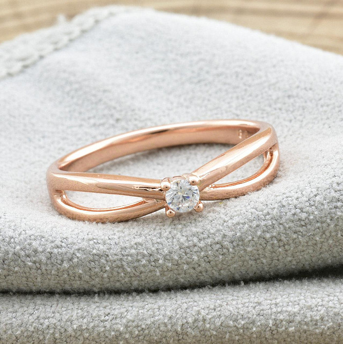 Кільце 18 розмір Xuping "Принцеса", (ширина 4 мм, вага 2.4 м), позолота РВ Київ - фото 2