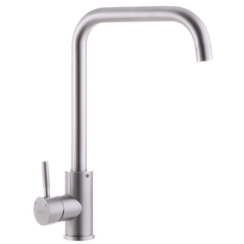 Кухонный смеситель из нержавеющей стали SUS304 Zerix SUS-011G (ZX3110) Харьков - изображение 1