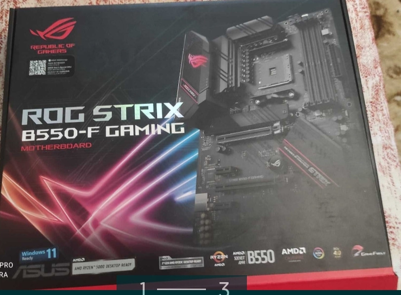 Материнская Плата: ROG Strix  B550 F GAMING. Киев - изображение 2