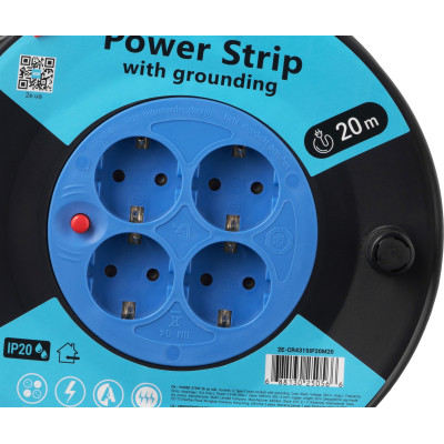 Мережевий подовжувач 2E 2E-CR4315IP20M20 Вінниця - фото 4