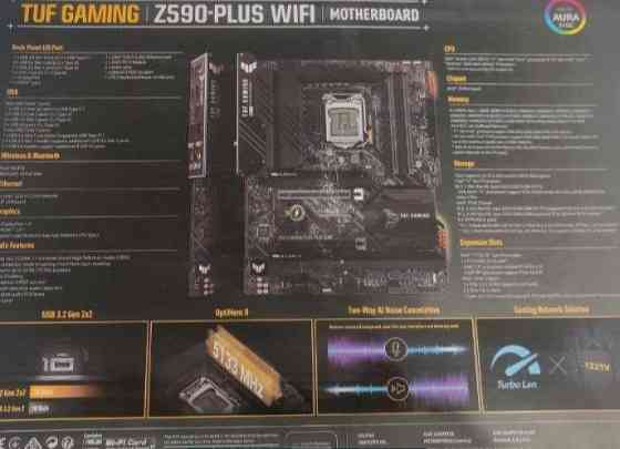 Материнська Плата ASUS TUF Gaming Z590-Plus Wi-Fi Нова Харків
