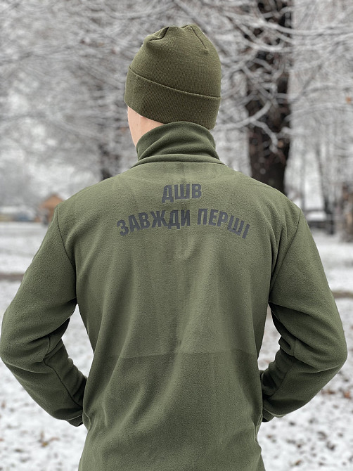 Флісова кофта ДШВ ЗАВЖДИ ПЕРШІ Черновцы - изображение 2