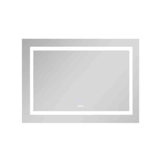 Дзеркало прямокутне для ванної Lidz Kubis 800х600 з LED-підсвіткою Touch, з антизапотіванням, LD78LF9047400 Харків