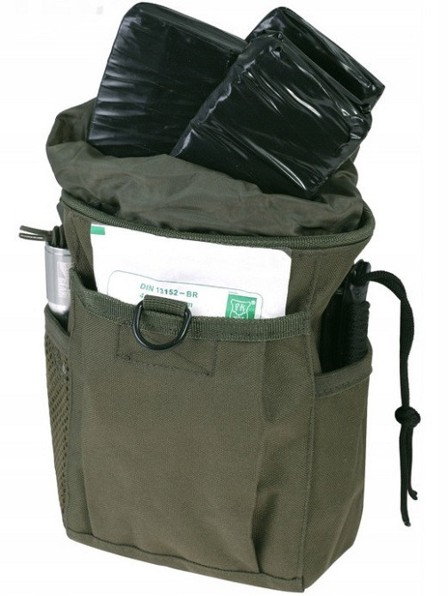 Тактичний Підсумок для скидання (Дроп-сумка) із системою Molle Mil-Tec від Sturm (16156301) Olive Нововолинськ - фото 8