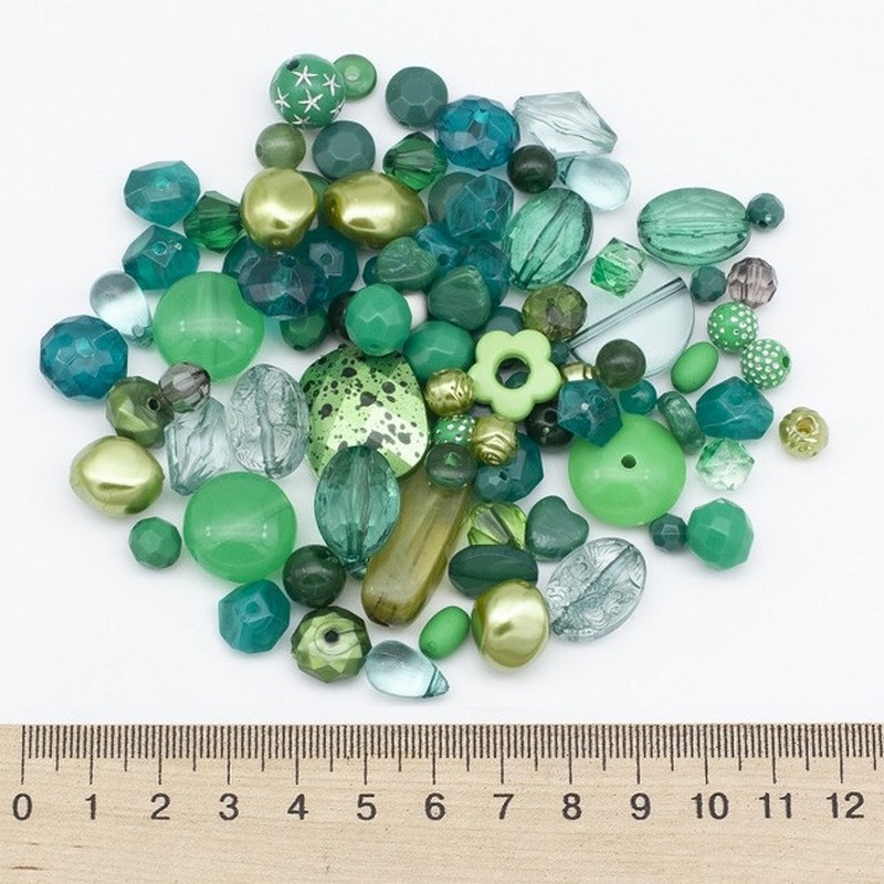 Декоративні намистинки для творчості Бомбей Dom Busin УТ100014221 в упаковці 110 шт Вінниця - фото 4