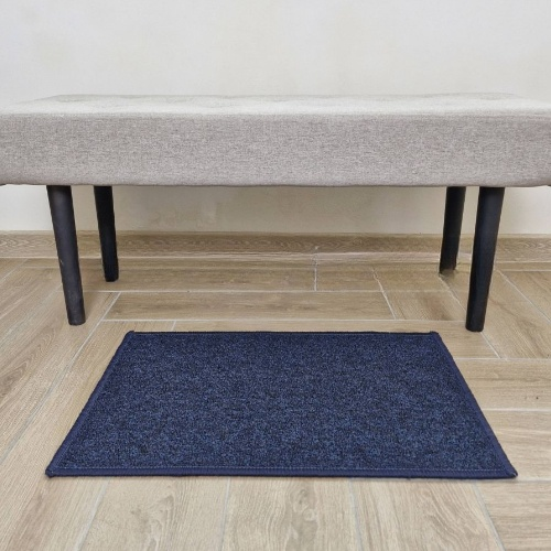Килимок універсальний для підлоги тафтинг Mini 40*60см темно-синій Дариана Житомир - фото 5