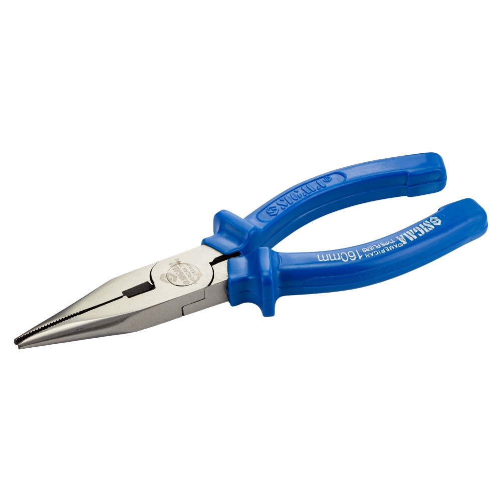 Sigma Длинногубцы прямые 160мм синие SIGMA (4357161) Коломия - фото 7