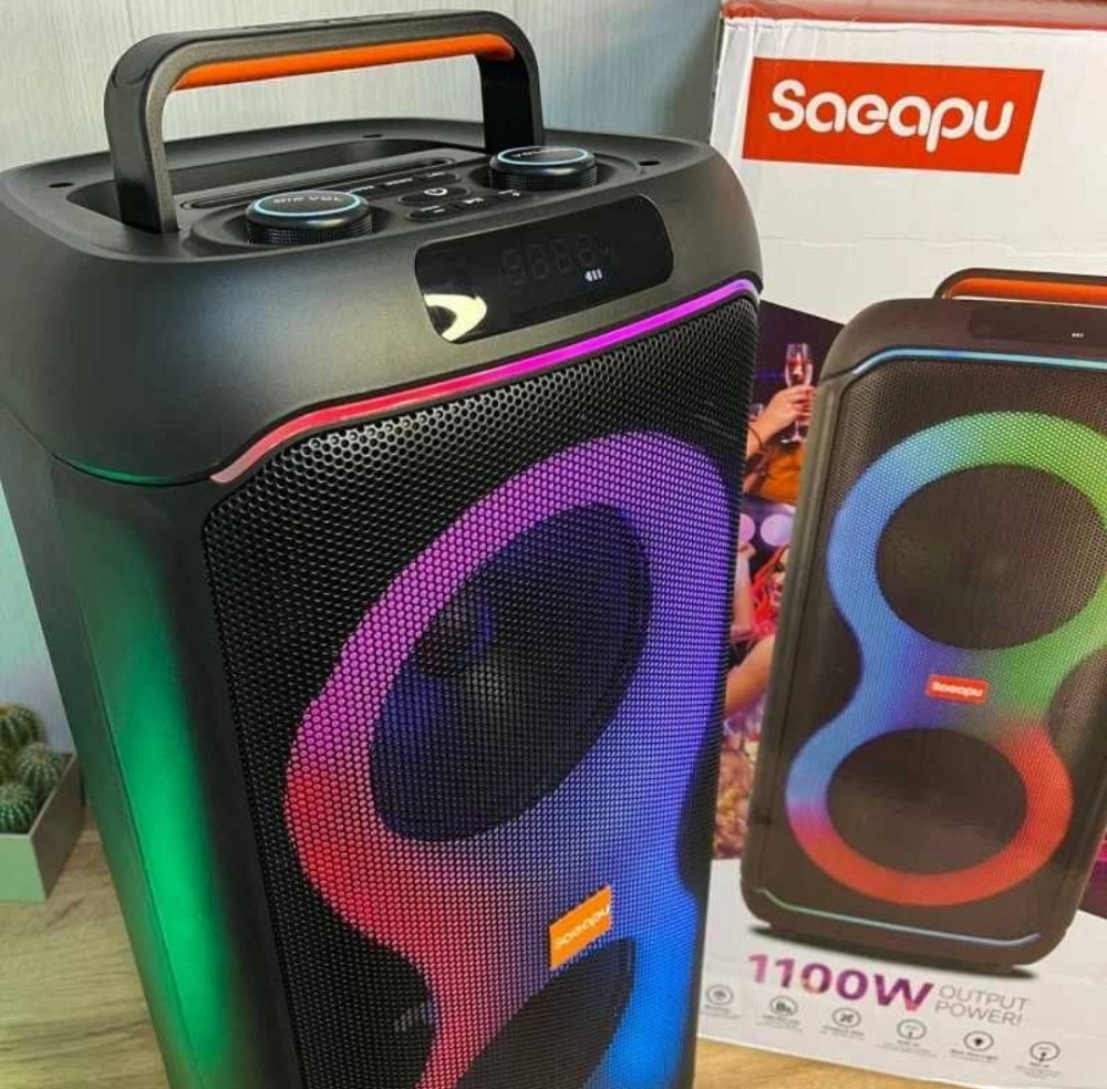Портативная bluetooth колонка 240w party speaker в стиле jbl partybox rgb подсветка Харьков - изображение 3