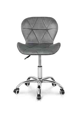 Стілець офісний Роккі, велюр сірий Київ