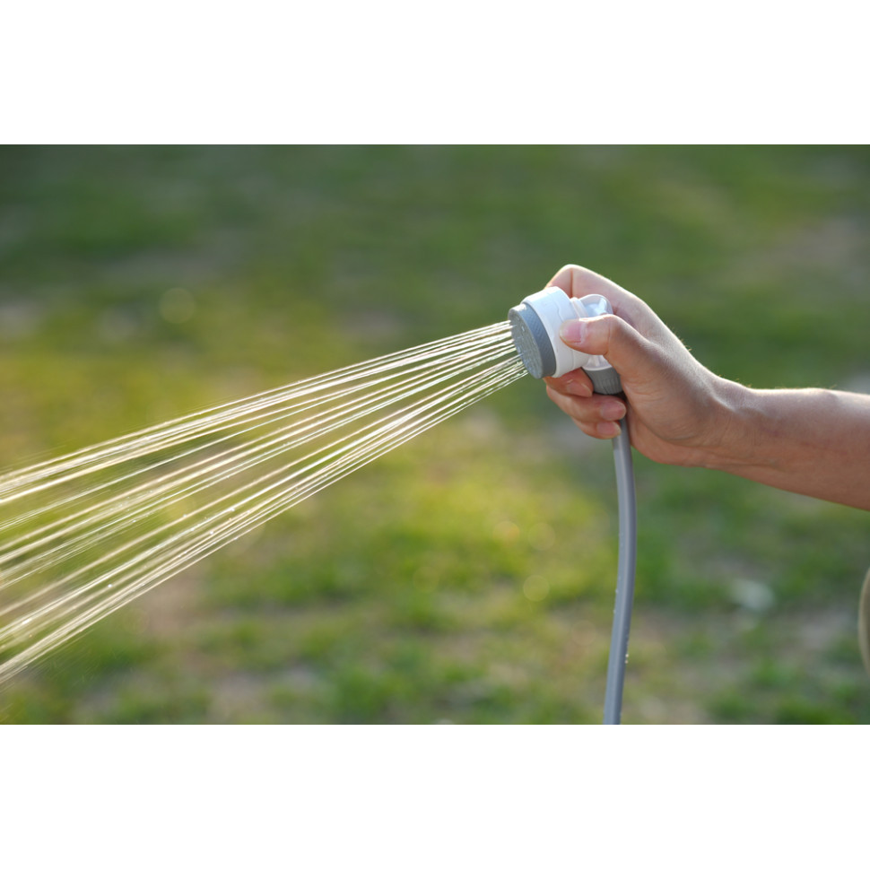 Душ портативний з насосом на акумуляторі Flextail Tiny Shower, білий Київ - фото 14