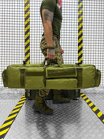 Сумка чехол для оружия рюкзак оружейный олива battle ВТ7603 Одесса - изображение 1