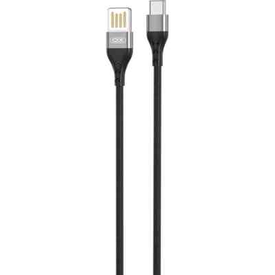 Дата кабель USB 2.0 AM to USB-C 1.0m 2.4A double-sided NB188 gray XO (6920680879700) Вінниця